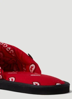 Bandana Print Vegas Slides