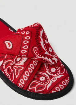 Bandana Print Vegas Slides