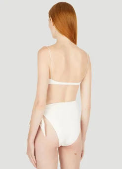 Bandeau Fine Strap Bikini Top