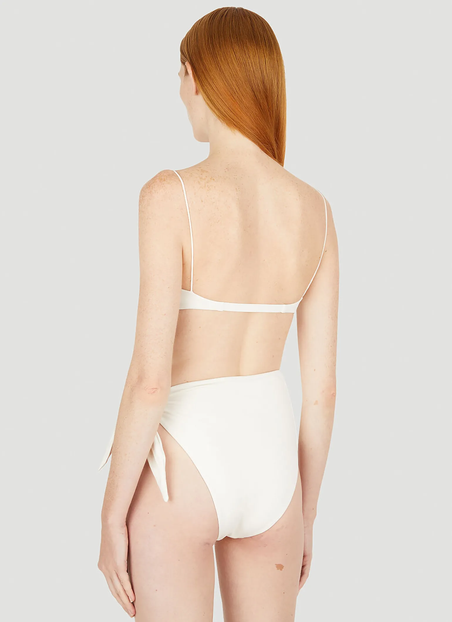 Bandeau Fine Strap Bikini Top