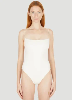 Bandeau Fine Strap Swimsuit