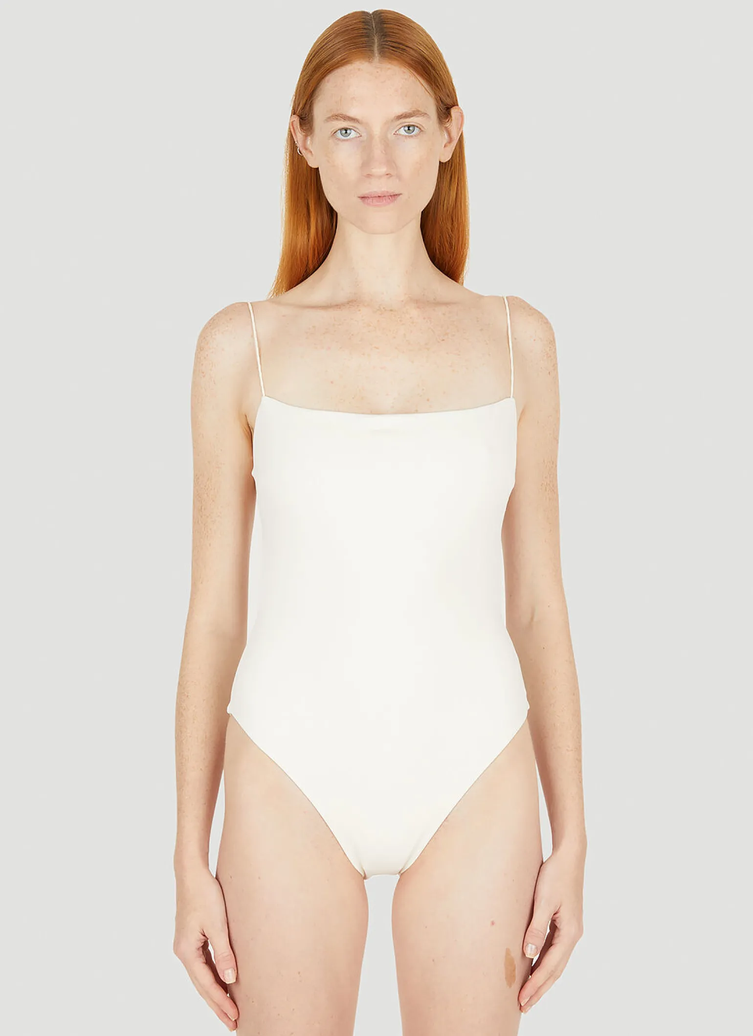 Bandeau Fine Strap Swimsuit