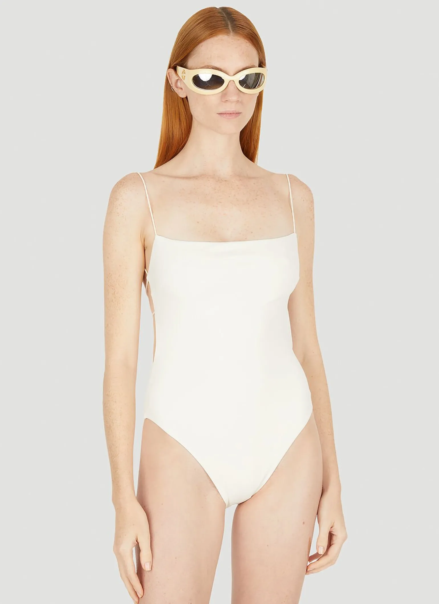 Bandeau Fine Strap Swimsuit