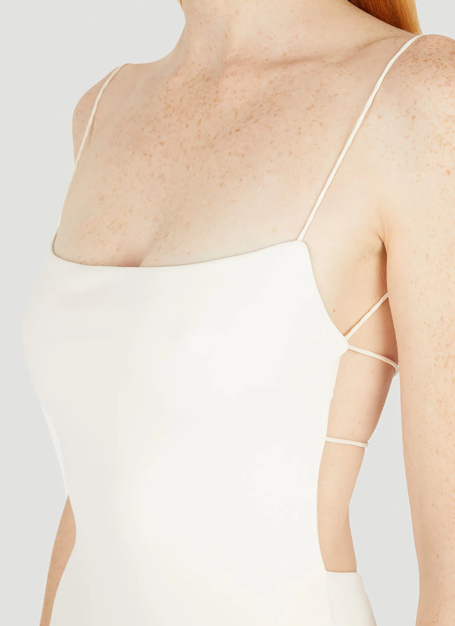 Bandeau Fine Strap Swimsuit