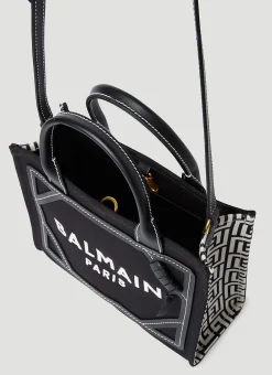 B-Army Monogram Small Tote Bag