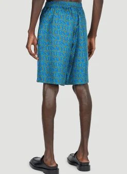 Baroque Silk Shorts