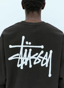 Basic Logo Print Sweatshirt