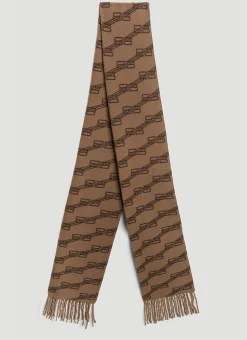 Bb Monogram Scarf