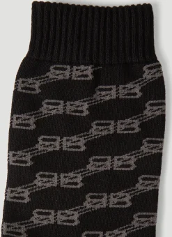 Bb Monogram Socks