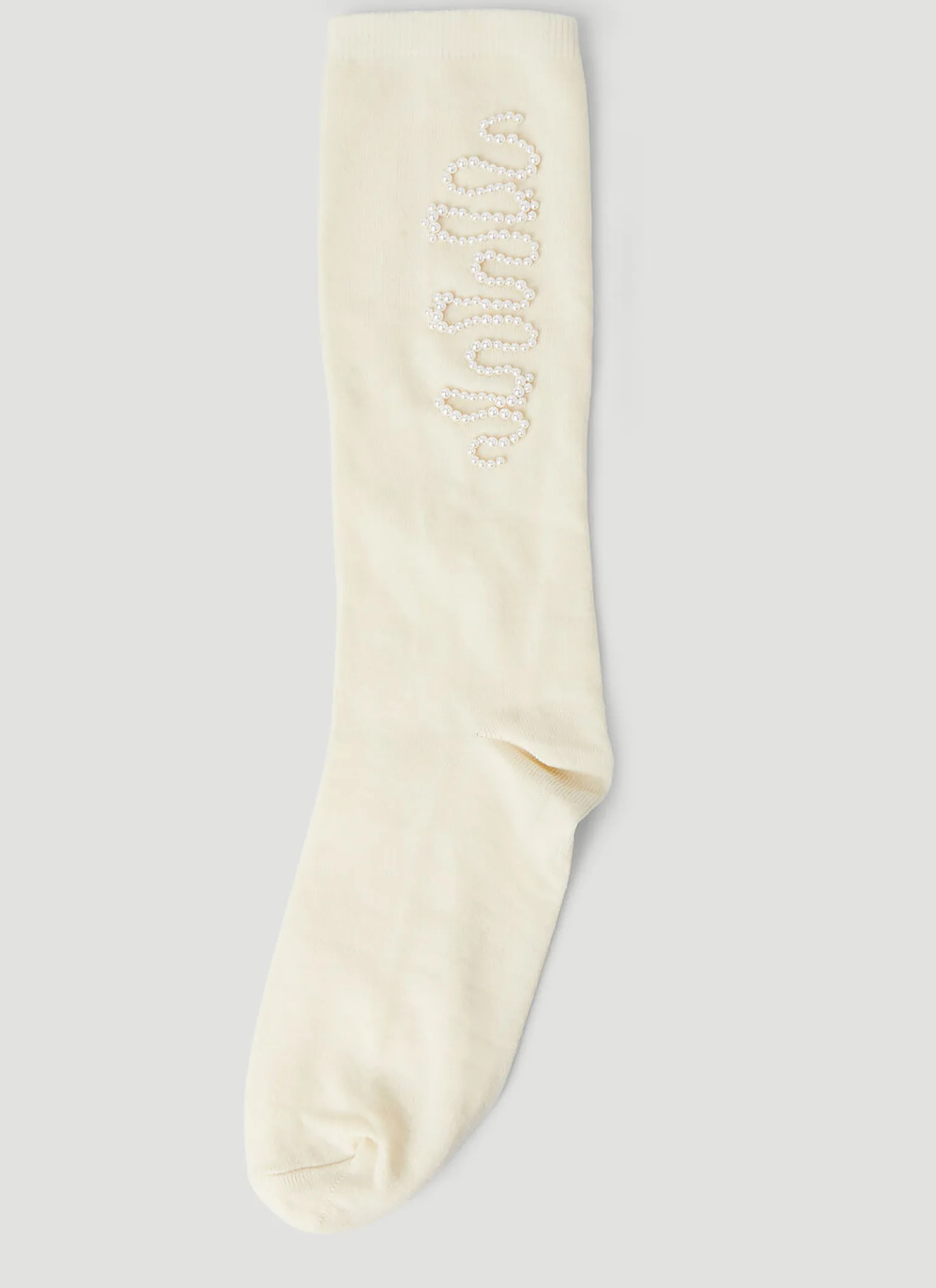 Beaded Wriggle Socks