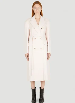 Belted Double Breasted Coat