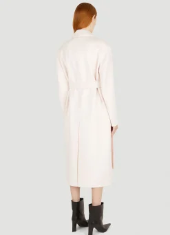 Belted Double Breasted Coat