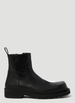 Ben Leather Ankle Boots