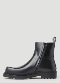 Ben Leather Ankle Boots