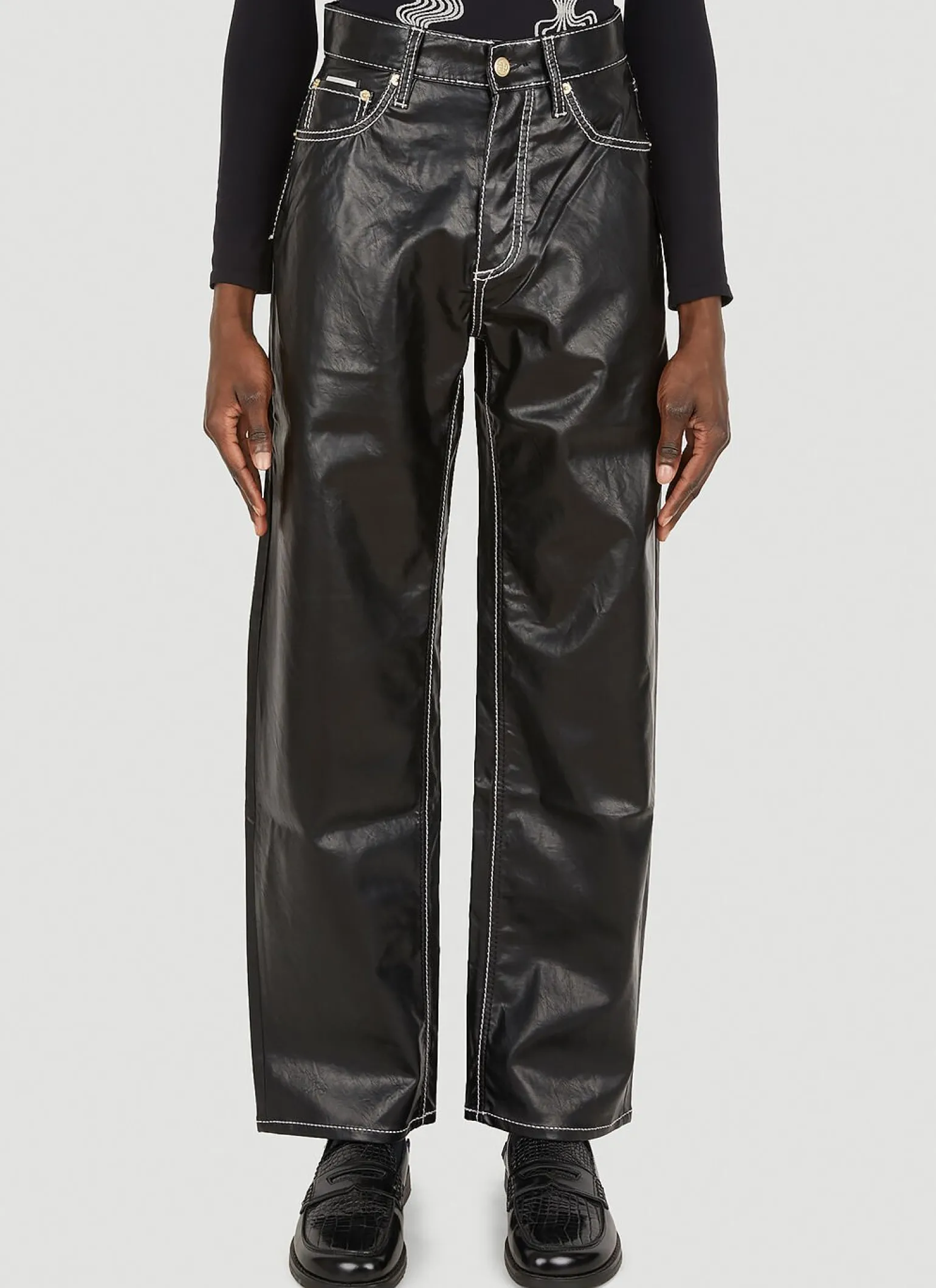 Benz Vegan Leather Pants