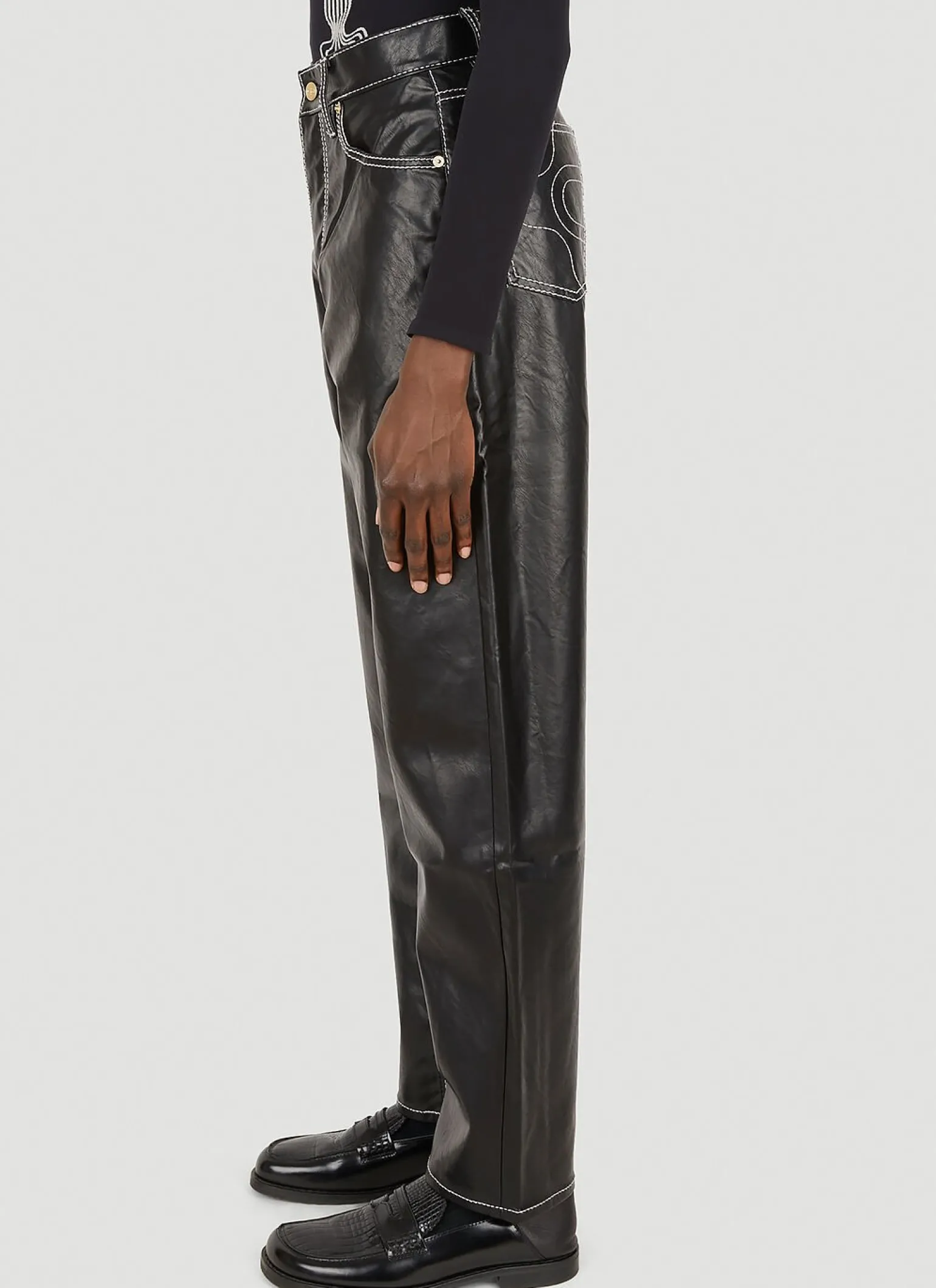 Benz Vegan Leather Pants