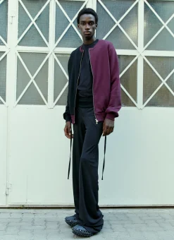 Bicolour Zip Up Sweatshirt