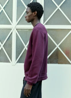 Bicolour Zip Up Sweatshirt