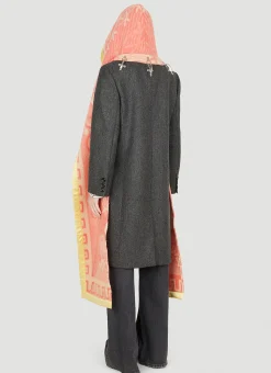 Blanket Draped Classic Coat