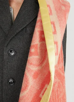 Blanket Draped Classic Coat
