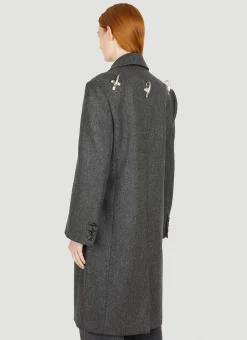 Blanket Draped Classic Coat