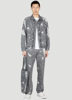 Bleached Relaxed Jeans