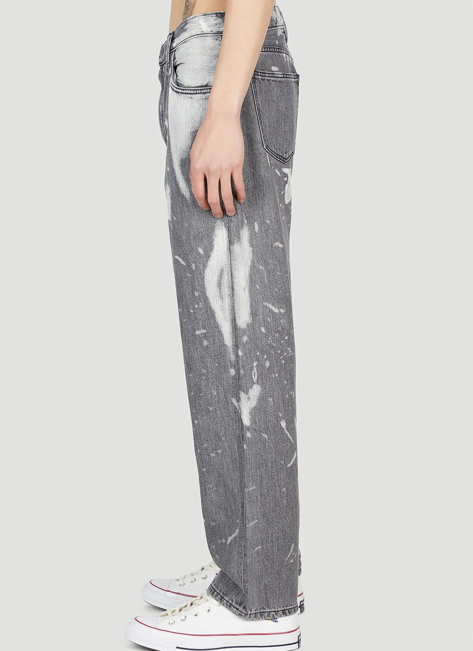Bleached Relaxed Jeans