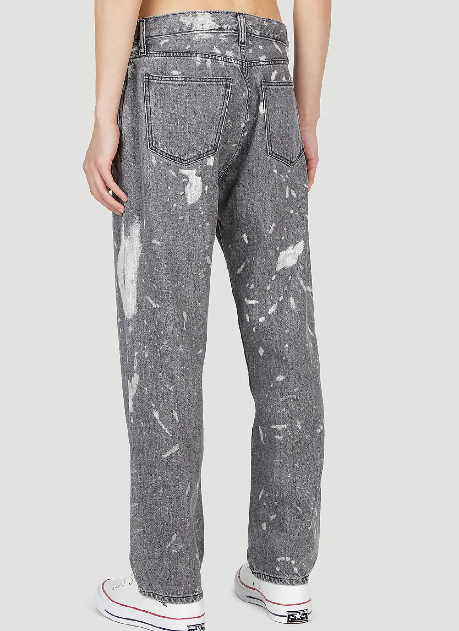 Bleached Relaxed Jeans