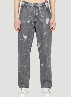 Bleached Relaxed Jeans