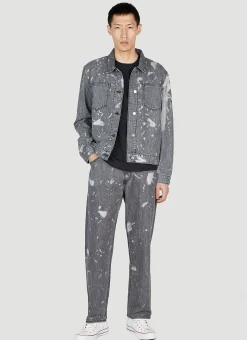 Bleached Relaxed Jeans
