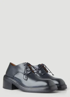 Block Heel Derby Shoes