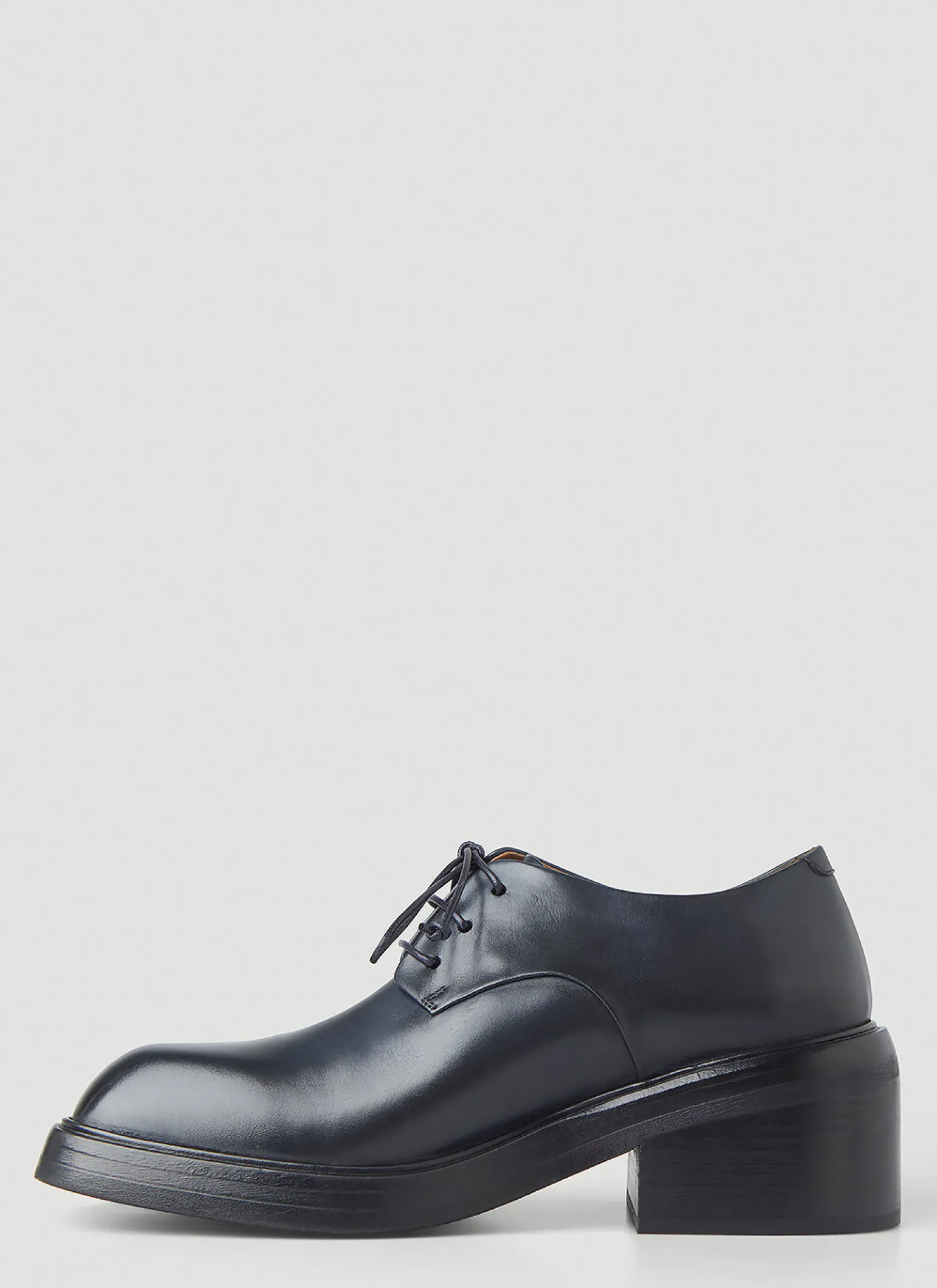 Block Heel Derby Shoes