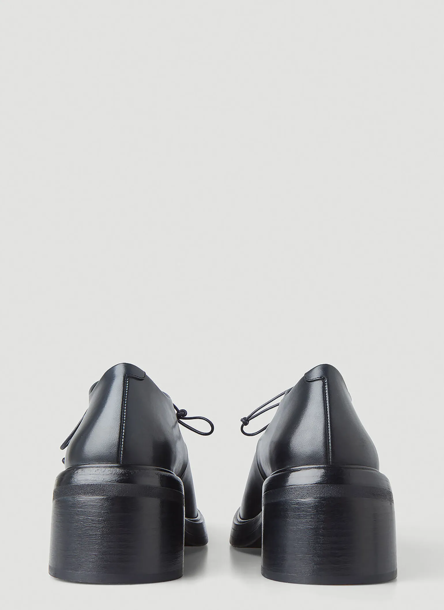 Block Heel Derby Shoes