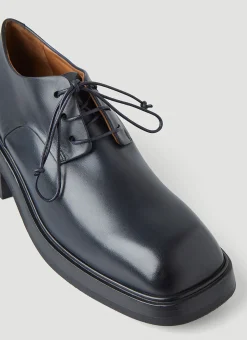 Block Heel Derby Shoes
