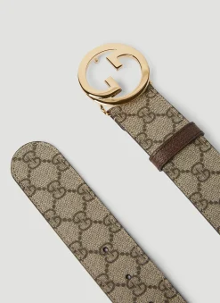Blondie Logo Plaque Belt