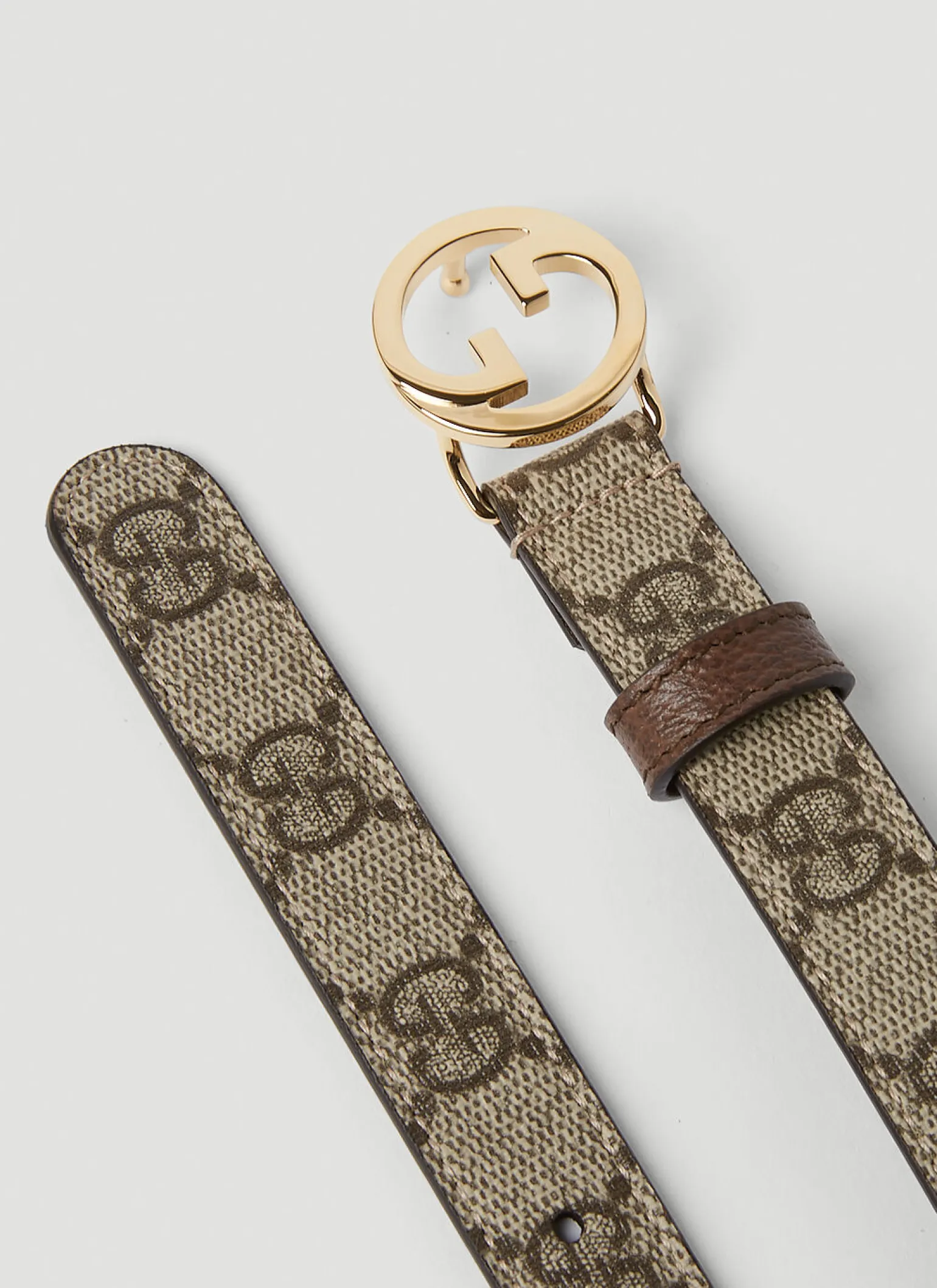 Blondie Logo Plaque Belt