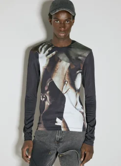 Body Collage Long Sleeve T-Shirt