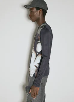 Body Collage Long Sleeve T-Shirt