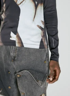 Body Collage Long Sleeve T-Shirt