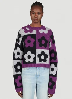 Boke Checkerboard Wool Sweater