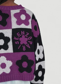 Boke Checkerboard Wool Sweater