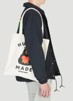 Book Bear Tote Bag