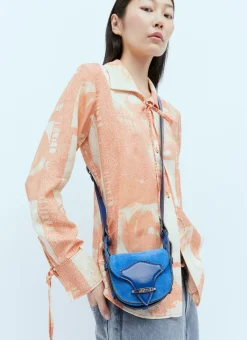 Botsy Mini Suede Shoulder Bag