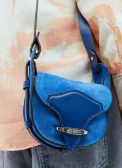 Botsy Mini Suede Shoulder Bag