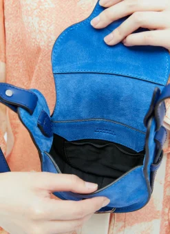 Botsy Mini Suede Shoulder Bag