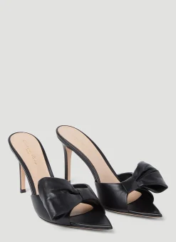 Bow High Heel Mules