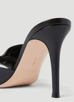 Bow High Heel Mules
