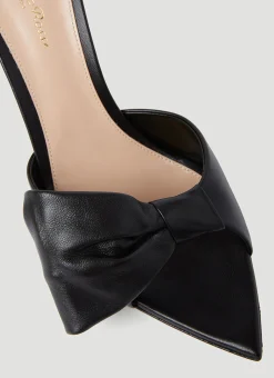 Bow High Heel Mules