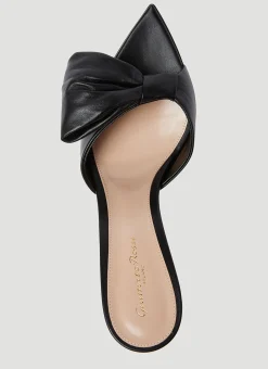Bow High Heel Mules