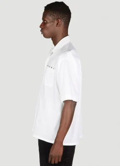 Bowling Logo Print Shirt